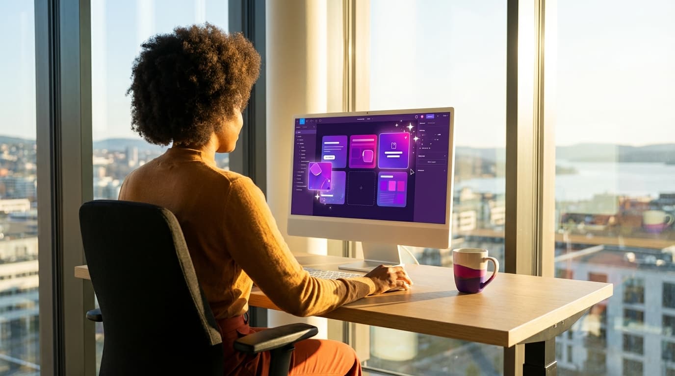 SmartAvis setter opp komplett nettside på sekunder ved hjelp av AI.