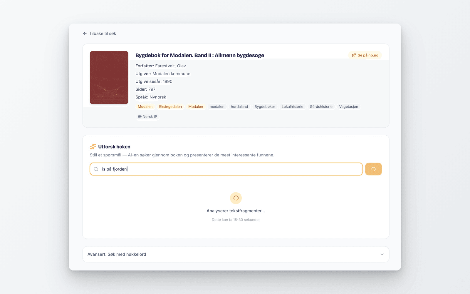 Nå kan du utforske bygdebøker med kunstig intelligens