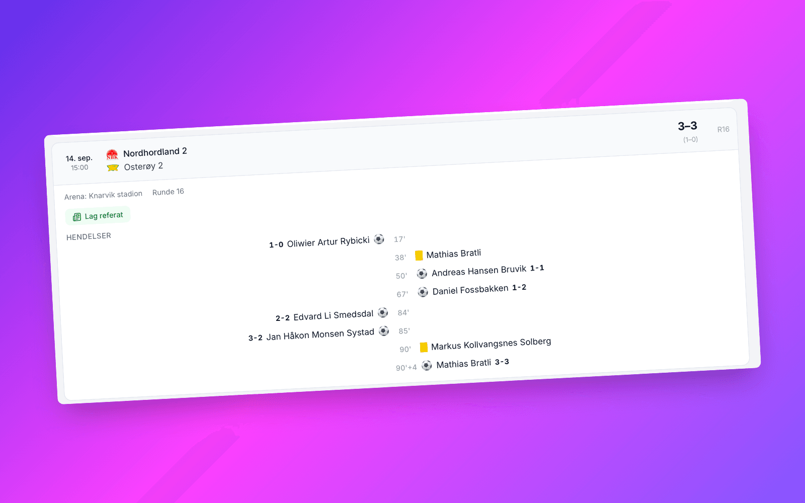 Nå kan lokalavisen dekke hele divisjonen – ikke bare hjemmelaget